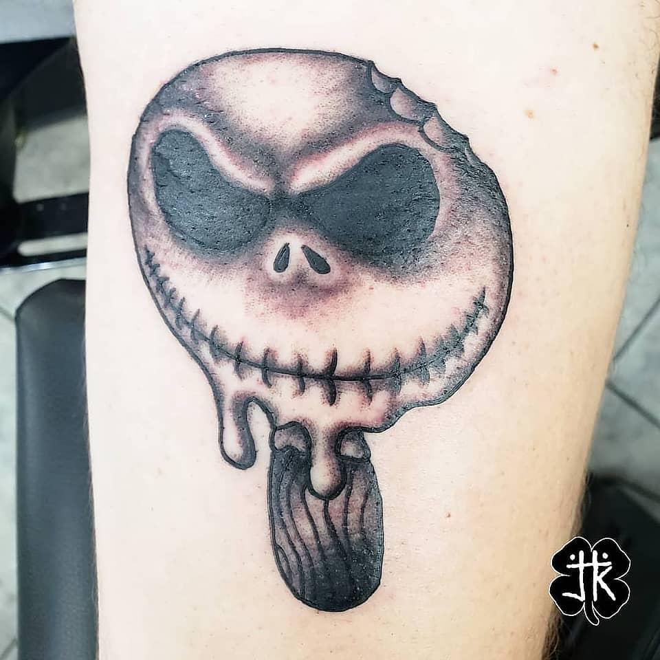 Dripping Jack Skellington Lollipop