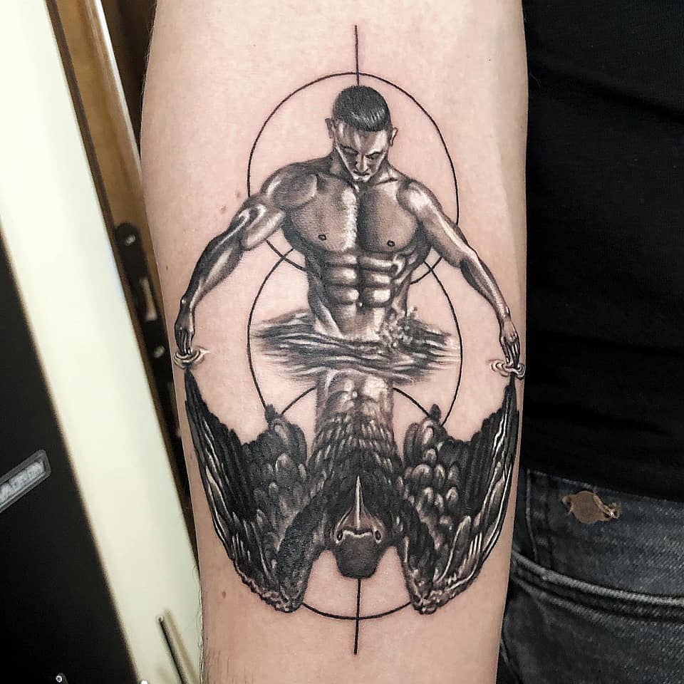 Duality — Man & Raven