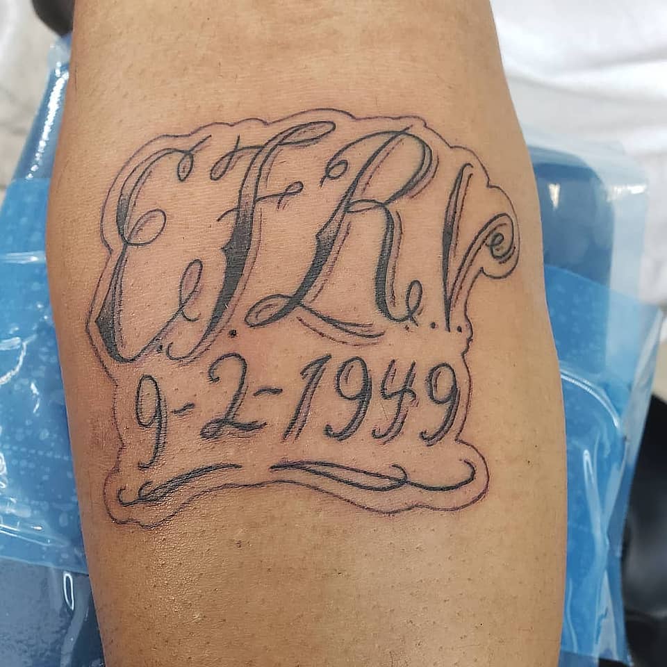 EFR Initials with 1949 Date