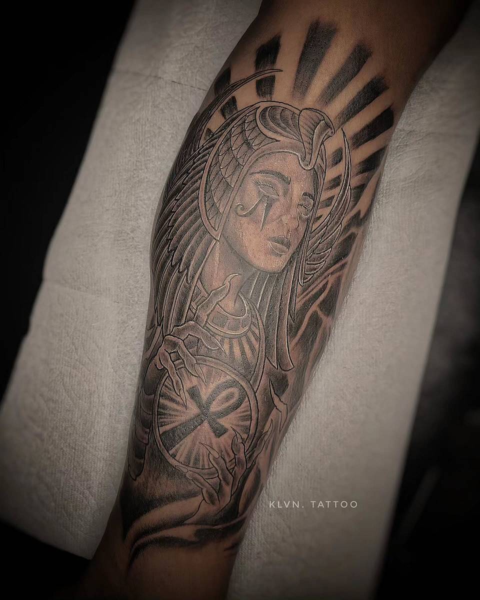 Egyptian Goddess with Ankh