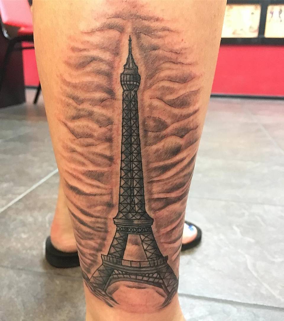 Eiffel Tower Rip-Through