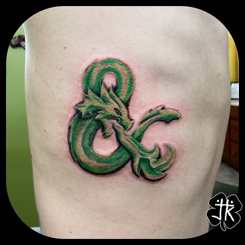 Emerald Dragon Ampersand