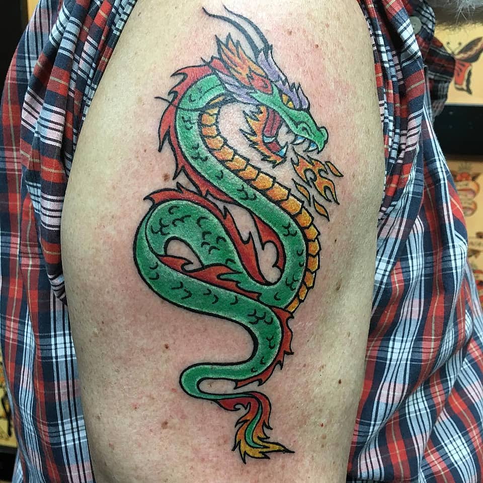 Emerald Eastern Dragon