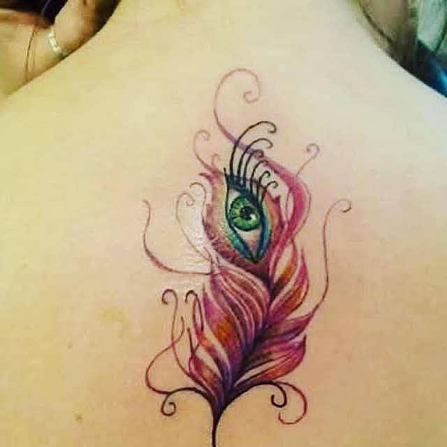 Emerald Eye Peacock Plume