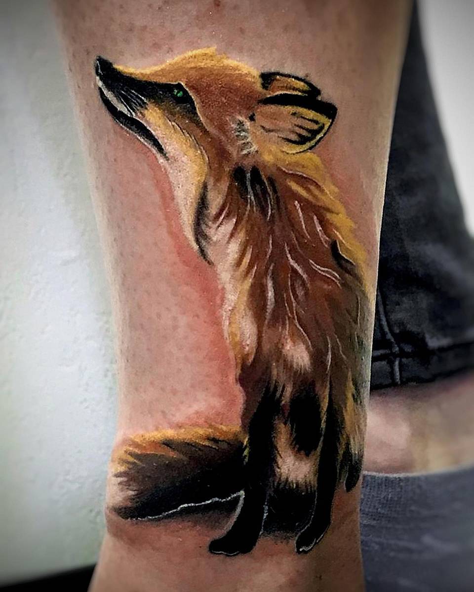 Emerald-Eyed Red Fox