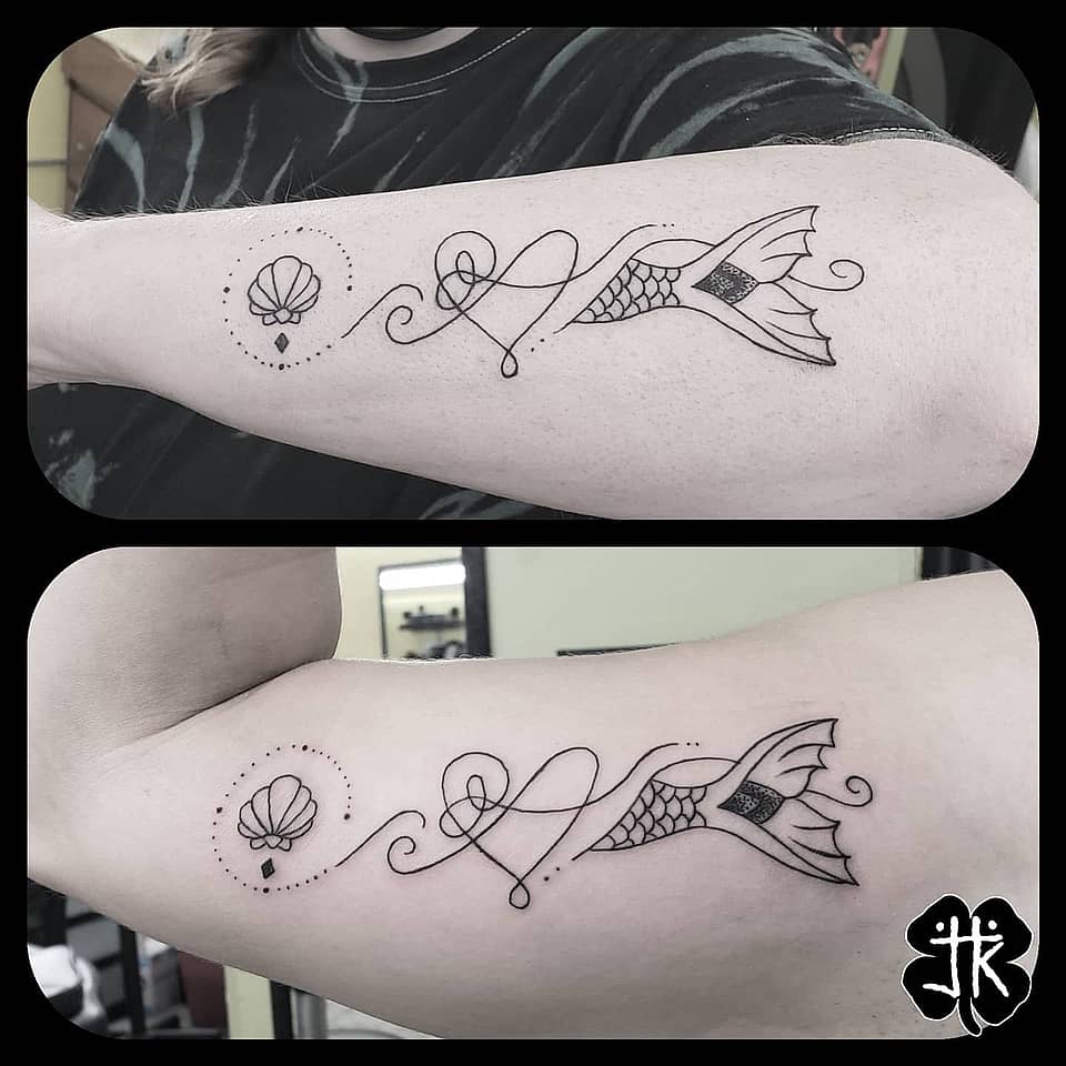 Endless Tide: Mermaid Tail and Seashell