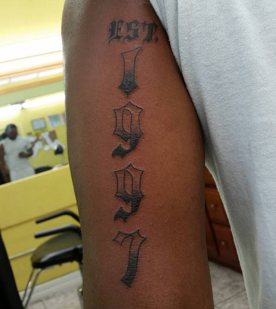 EST. 1997 Blackletter