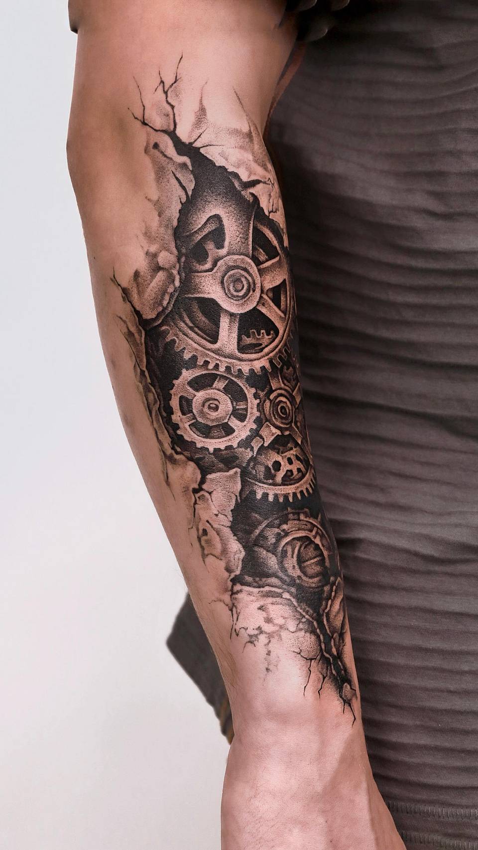 Exposed Gearwork