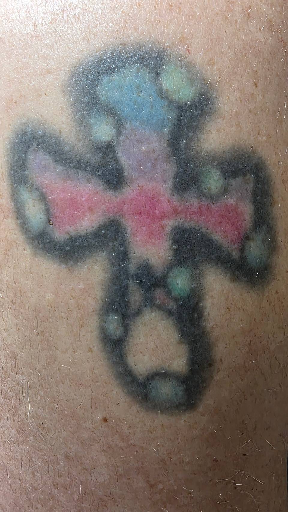 Faded Decorative Cross