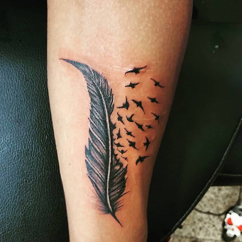 Feather Into Flight