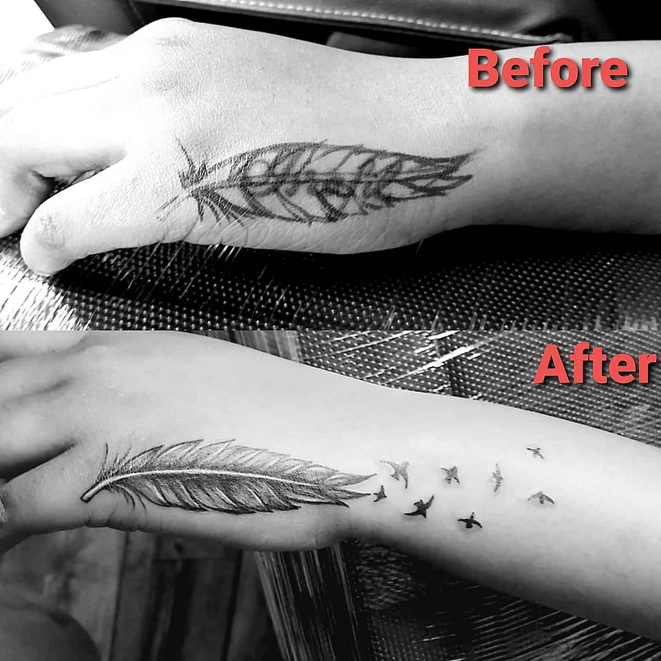 Feather to Flight Cover-Up
