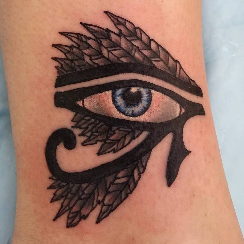 Feathered Eye of Horus