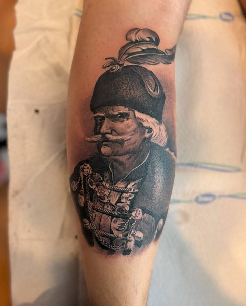 Feathered Hussar Portrait