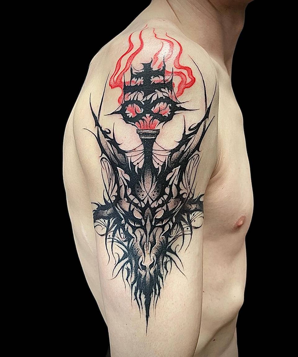 Flaming Horned Sigil