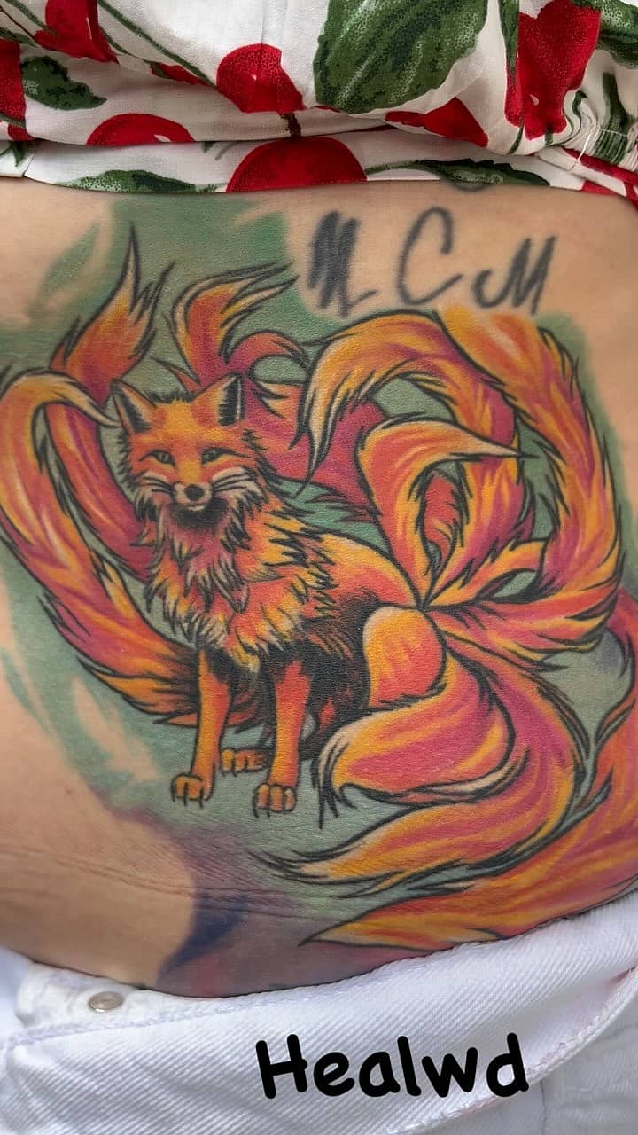 Flaming Nine-Tailed Fox