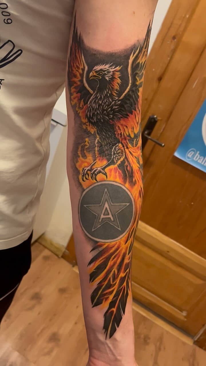 Flaming Phoenix Emblem