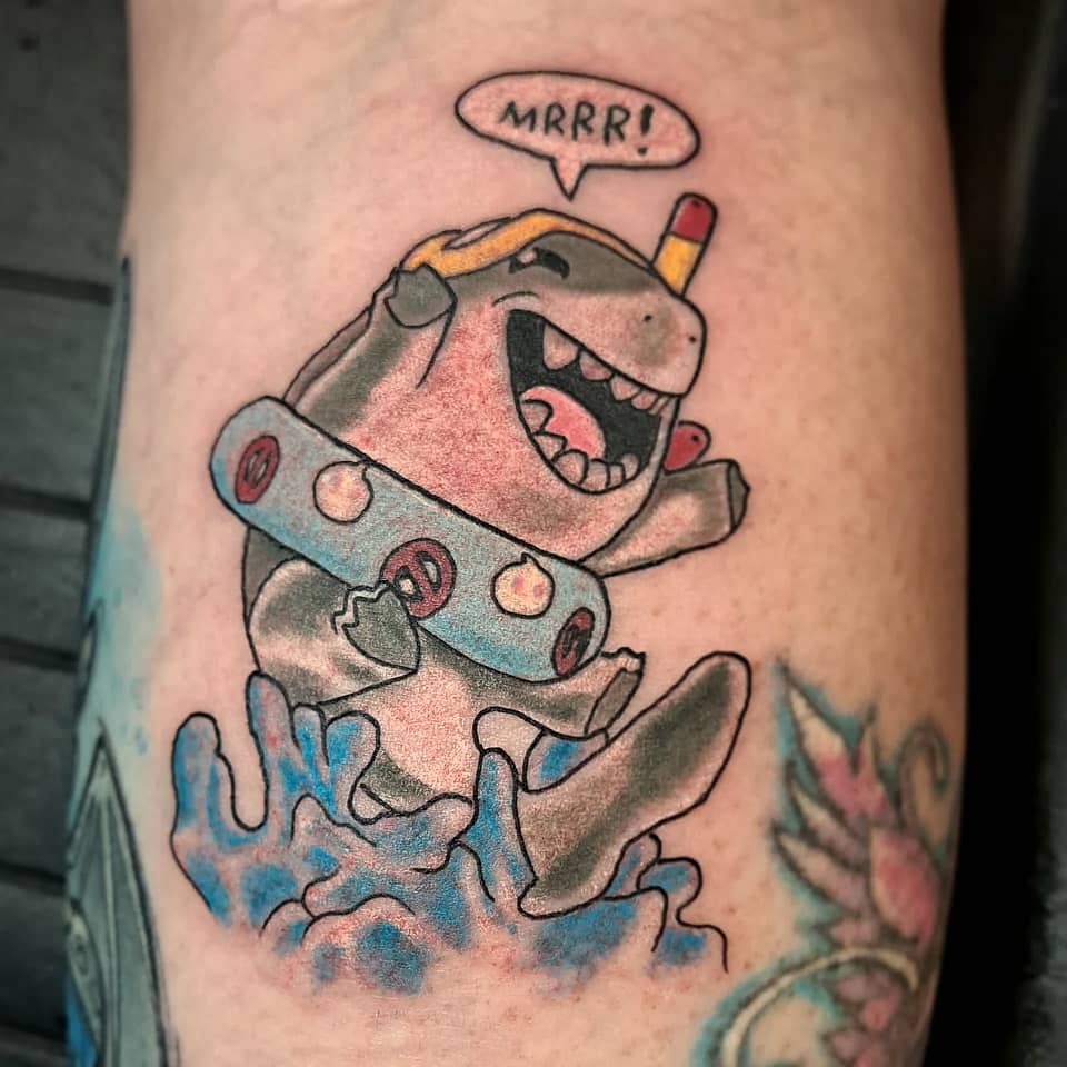 Floaty Shark Splash