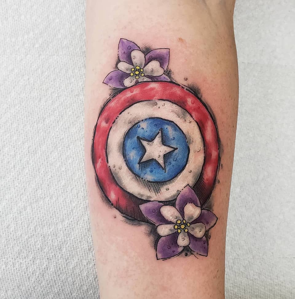 Floral Captain’s Shield