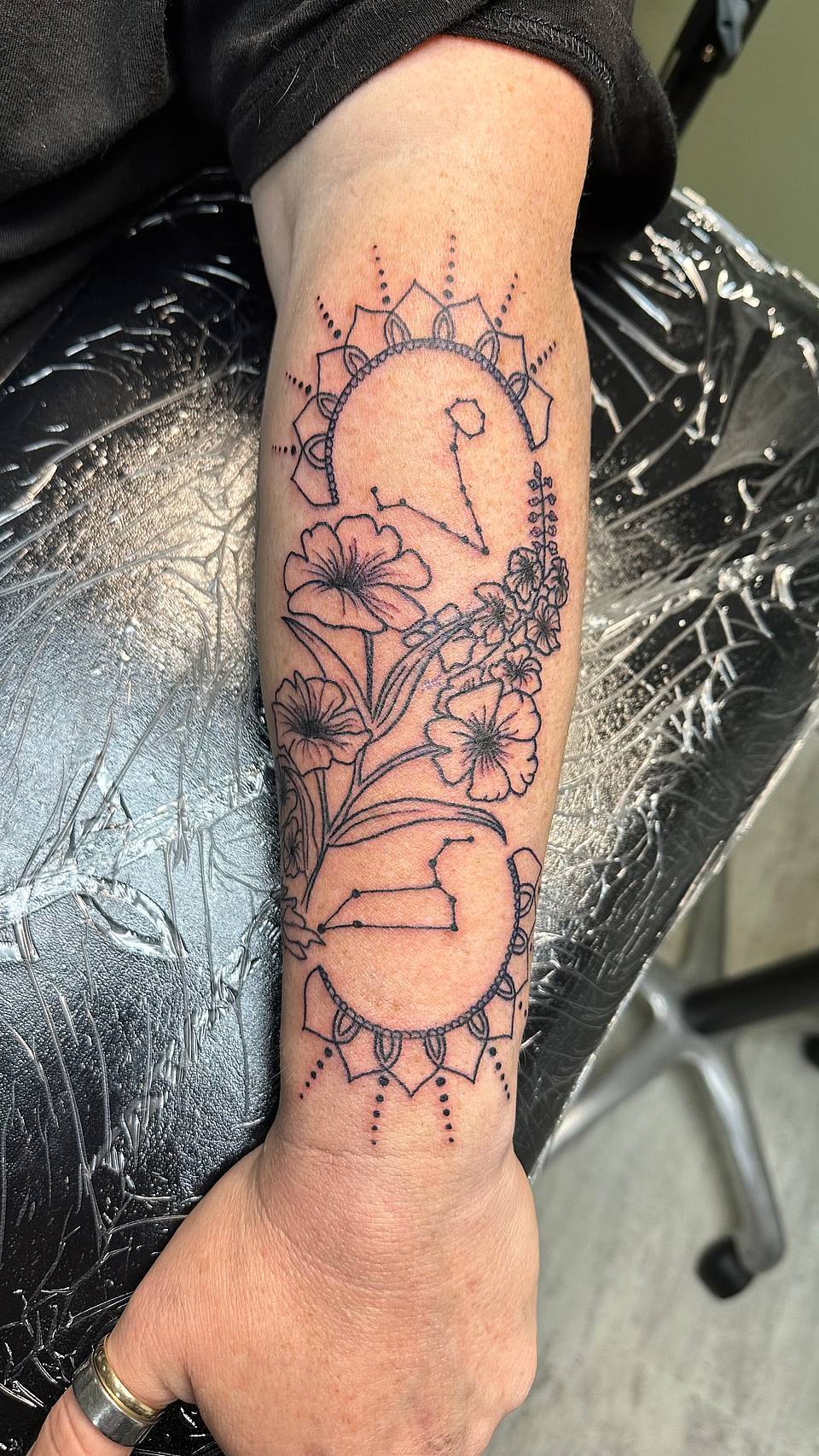 Floral Constellation Mandalas