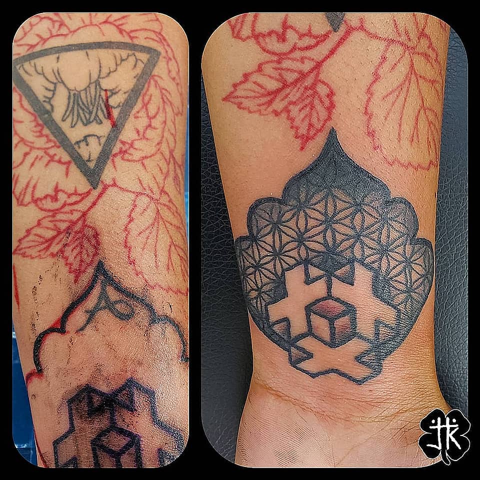 Flower of Life Cube Sigil