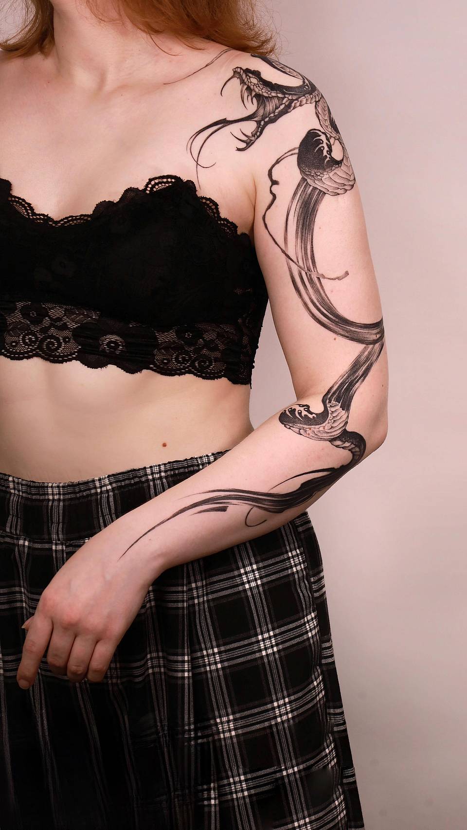 Flowing Serpent Sleeve