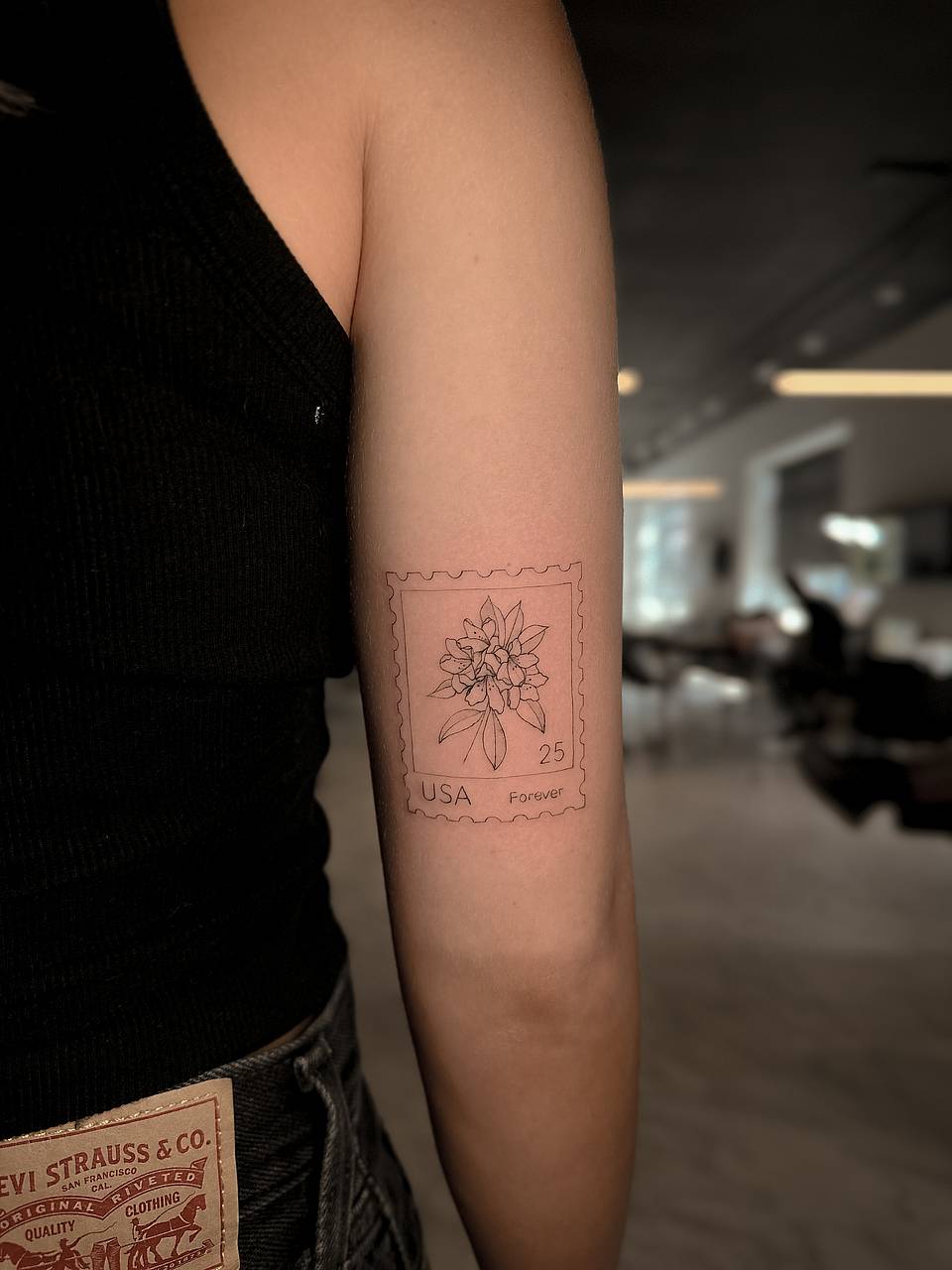 Forever Flower Stamp