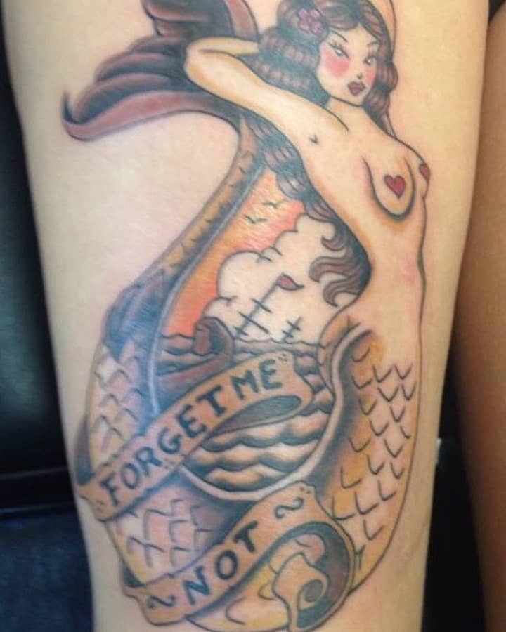 Forget Me Not Mermaid