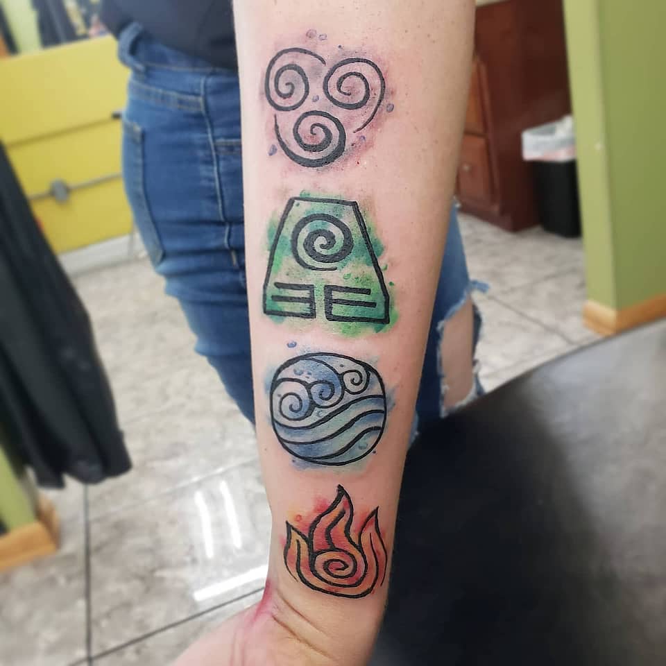Four Nations Elemental Sigils