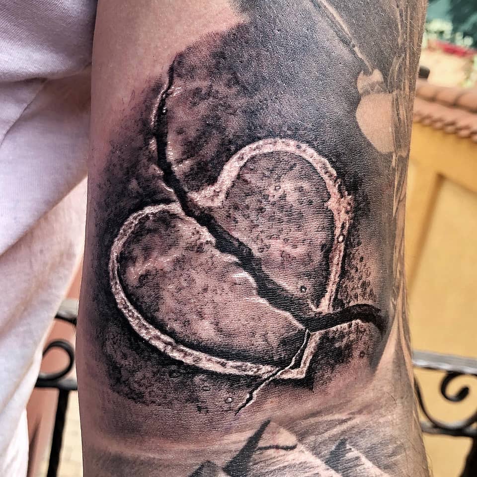 Fractured Stone Heart