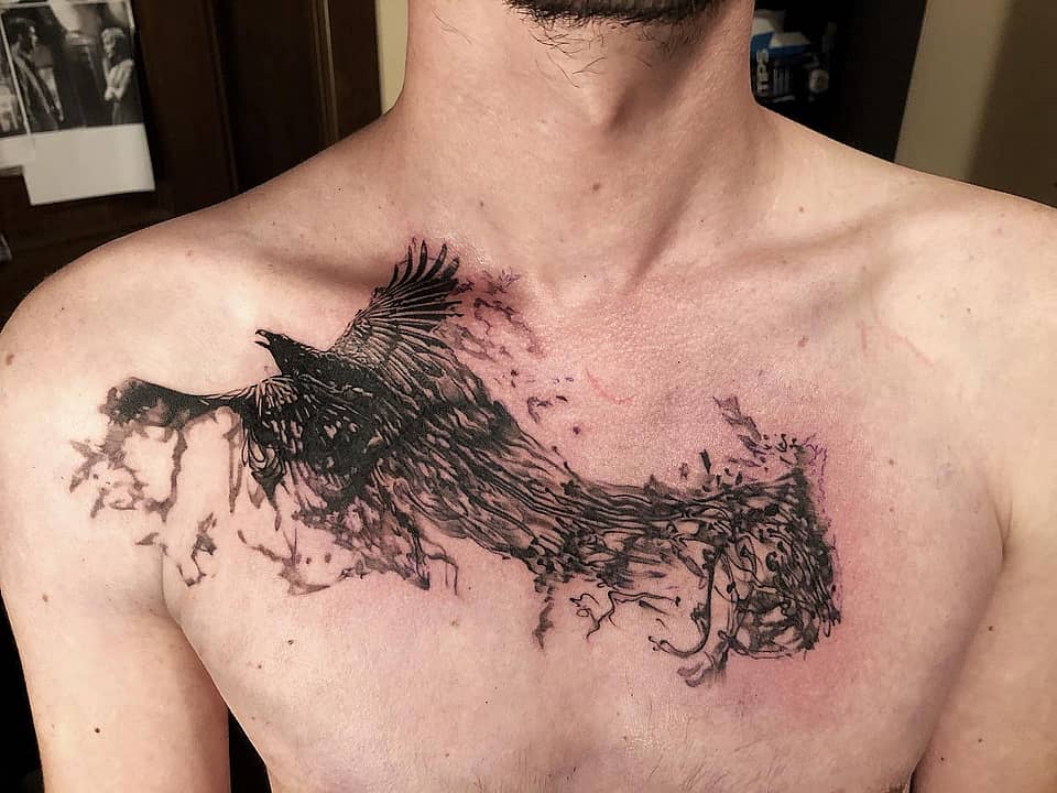 Fragmented Raven Flight