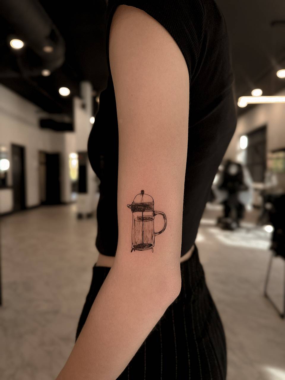French Press Sketch