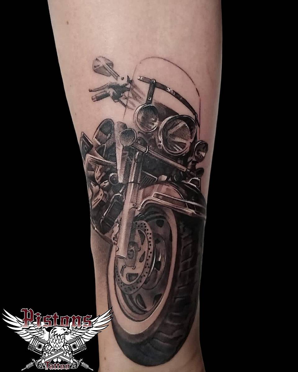 Front-Facing Motorcycle Realism