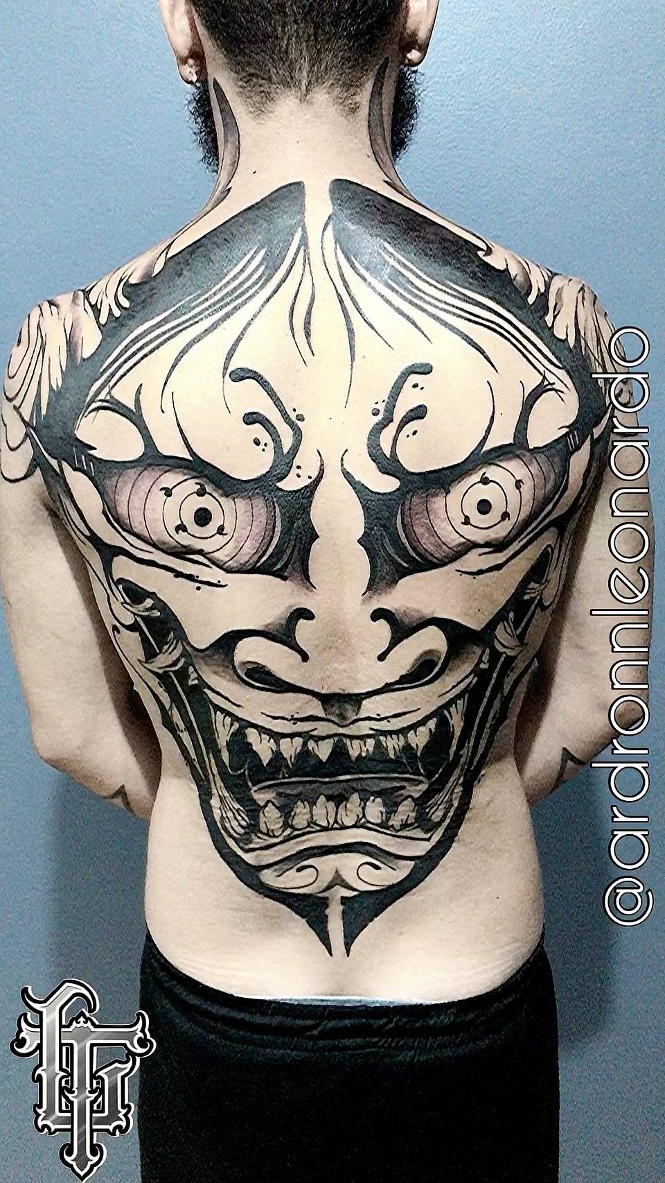 Full-Back Oni Mask