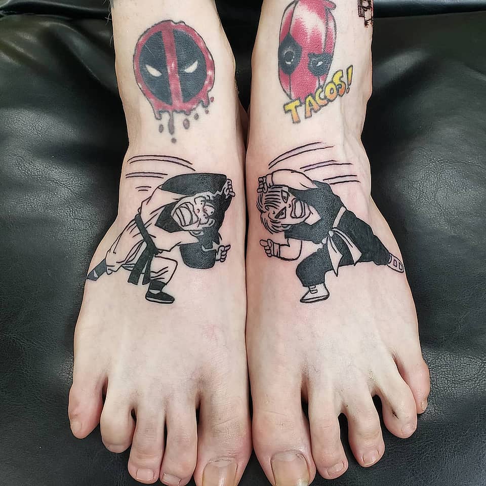 Fusion Steps with Deadpool Accents