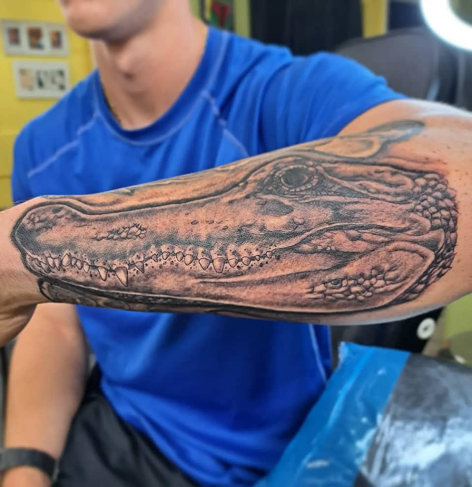 Gator Gaze Forearm Realism