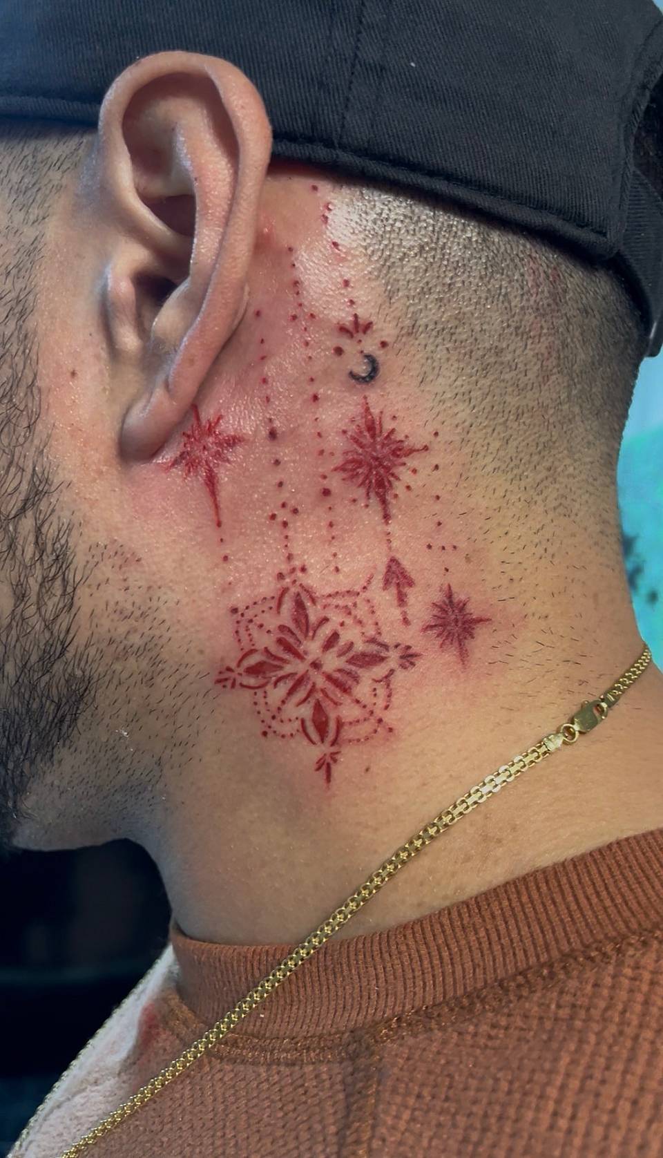 Geometric Gems Tattoo