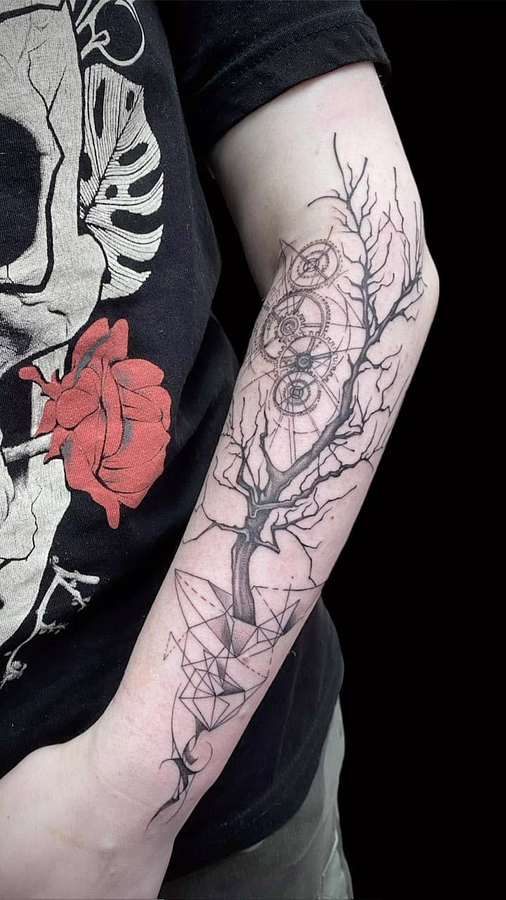 Geometric Tree & Crystalline Roots