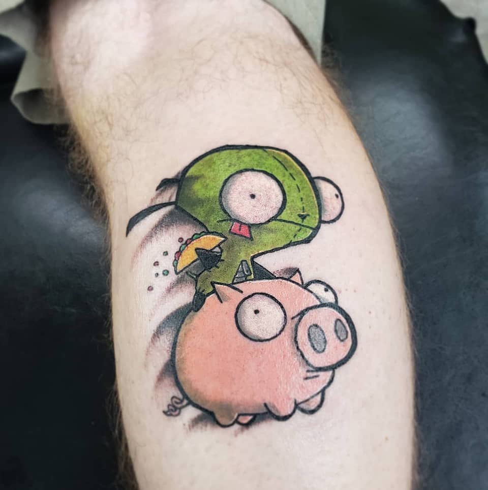 GIR Riding the Pig