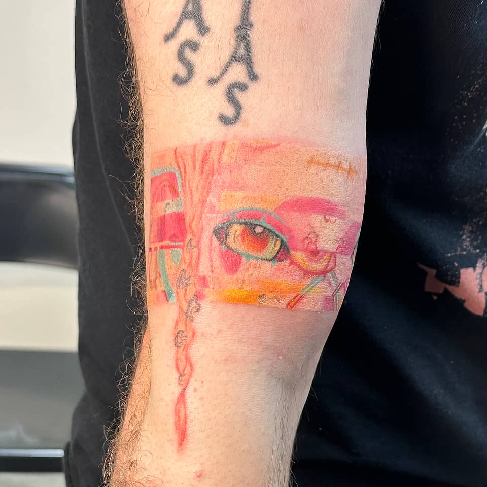 Glitch Gaze Armband