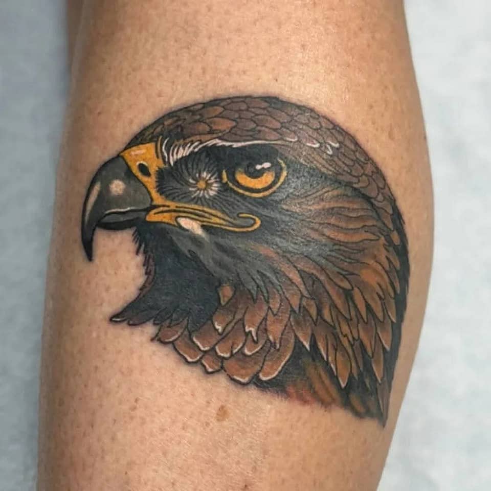 Golden Eagle Head