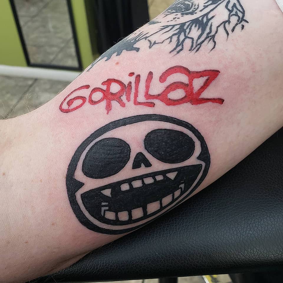 Gorillaz Grin Logo