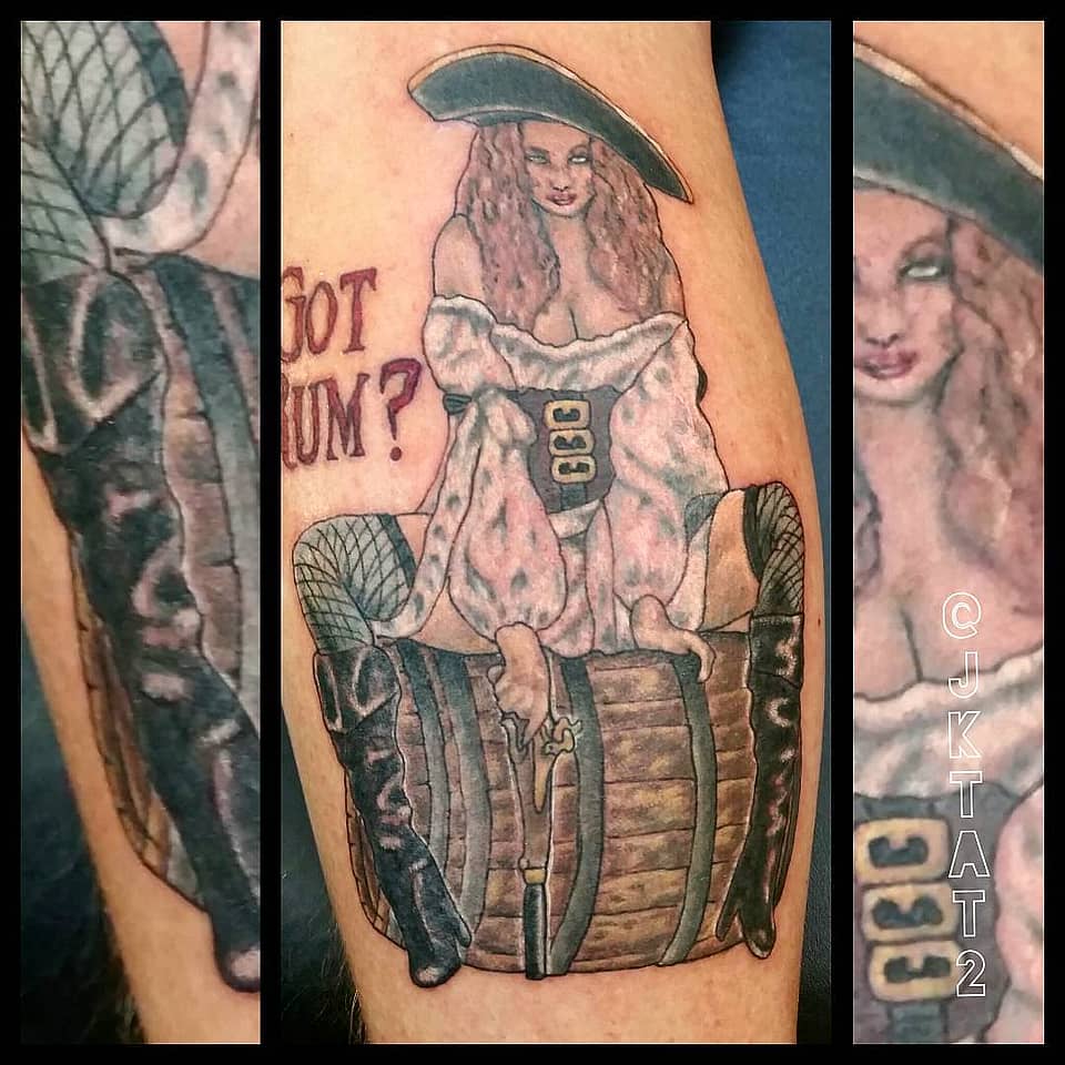 Got Rum? Pirate Pin-Up