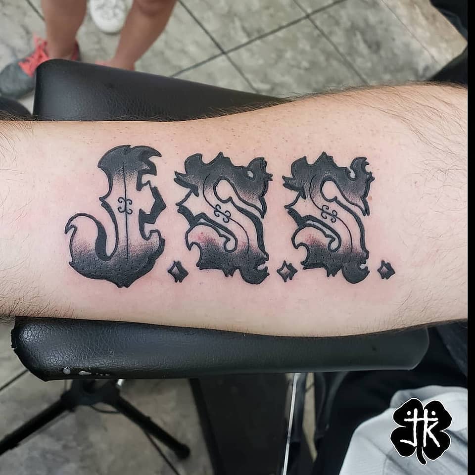 Gothic JSS Initials