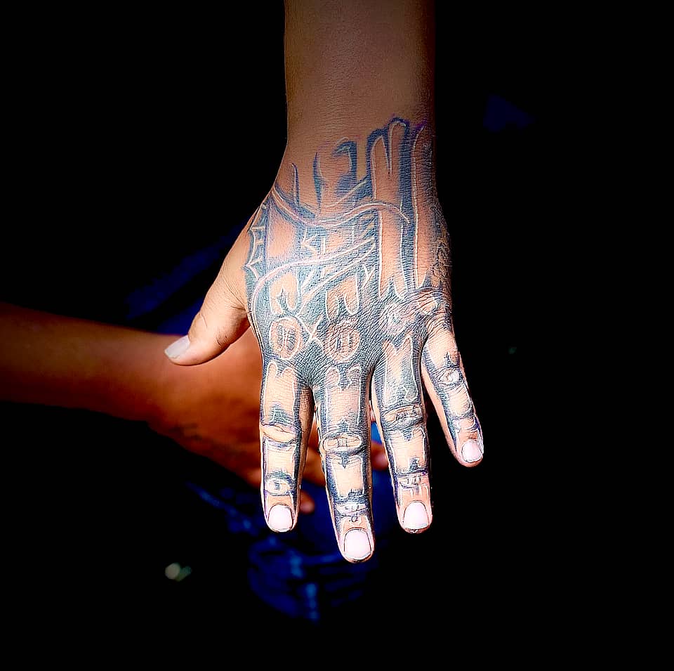 Gothic Skull Handpiece