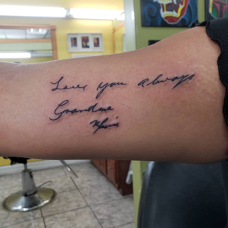 Grandma's Handwriting: Love You Always