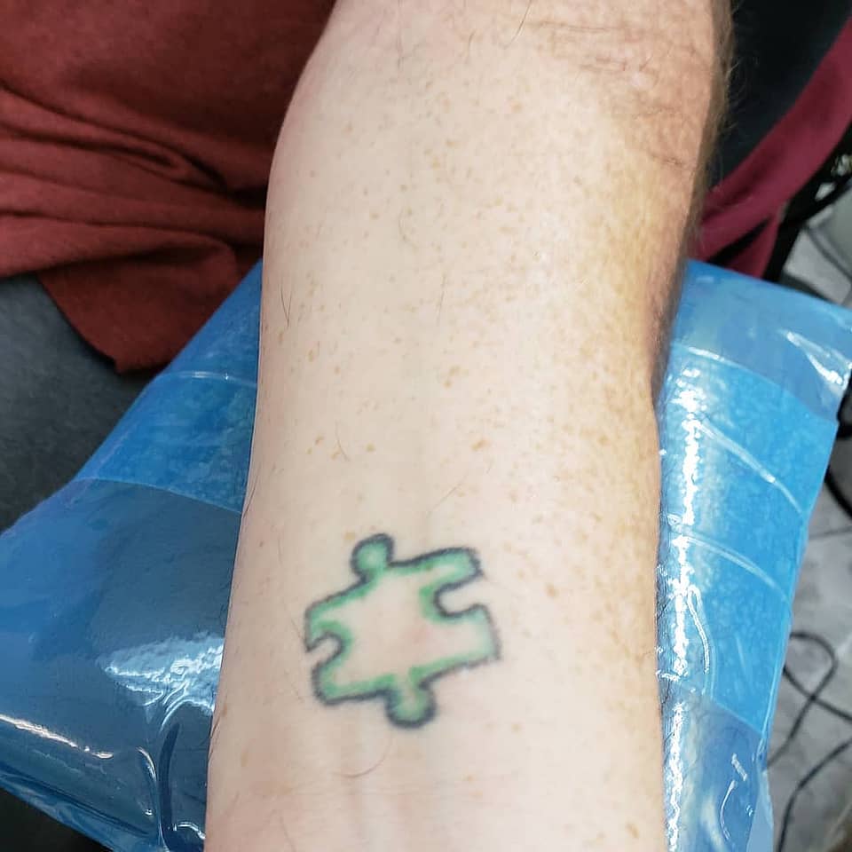 Green Puzzle Piece