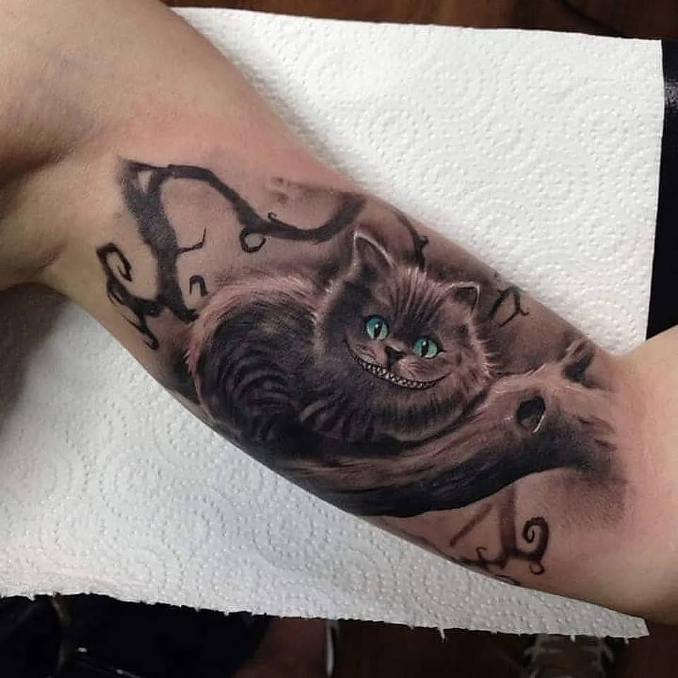 Grinning Cheshire Cat