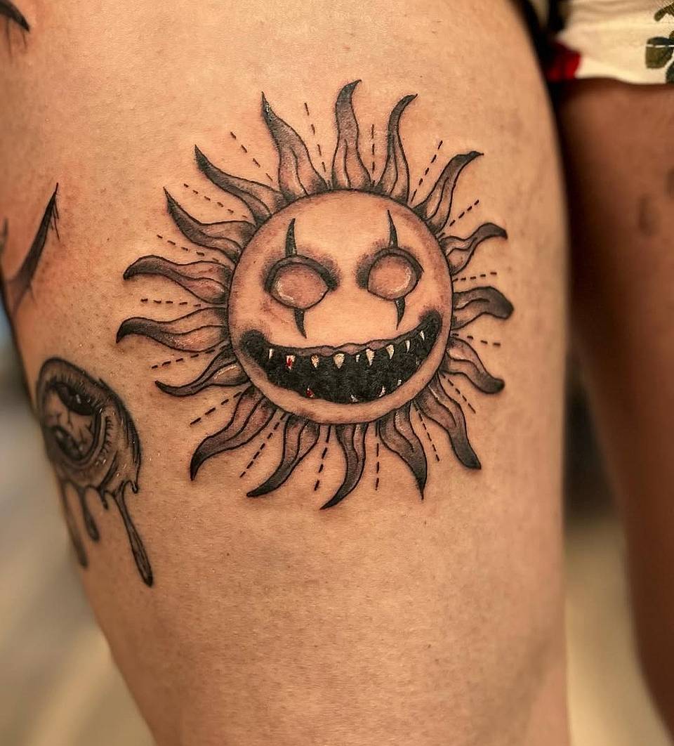 Grinning Sun of Mischief