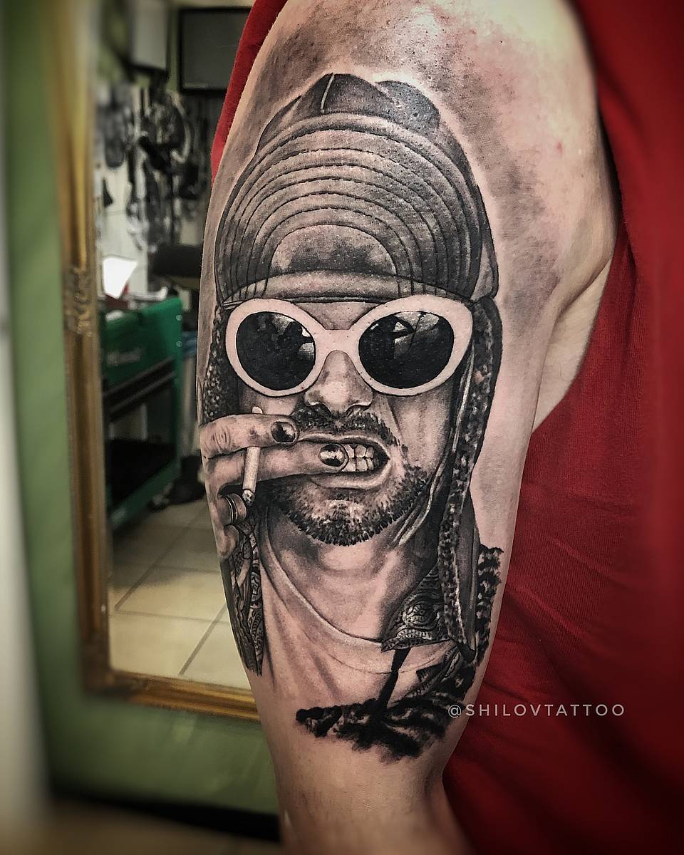Grunge Shades Portrait