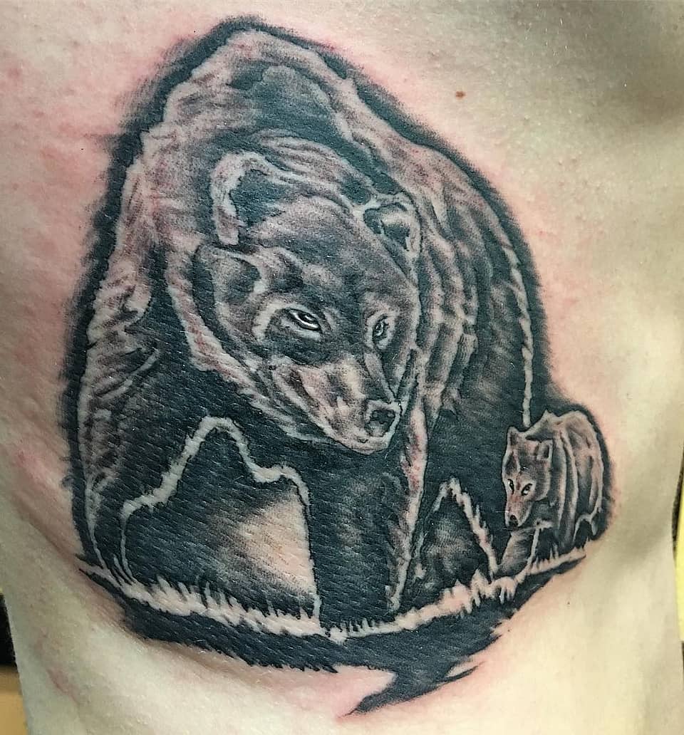Guardian Bear and Cub